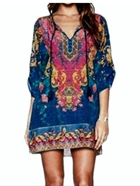 URBAN COCO Tunic Dress/ Swim Cover